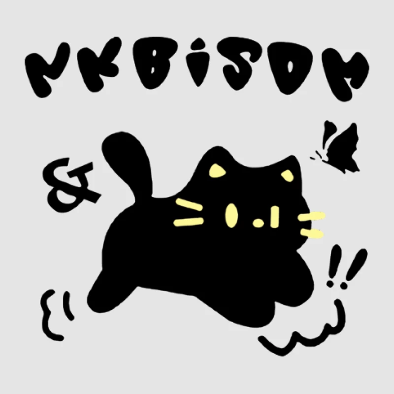 Niedliche Katze mit Text und Schmetterling Herren Pullover Hoodie