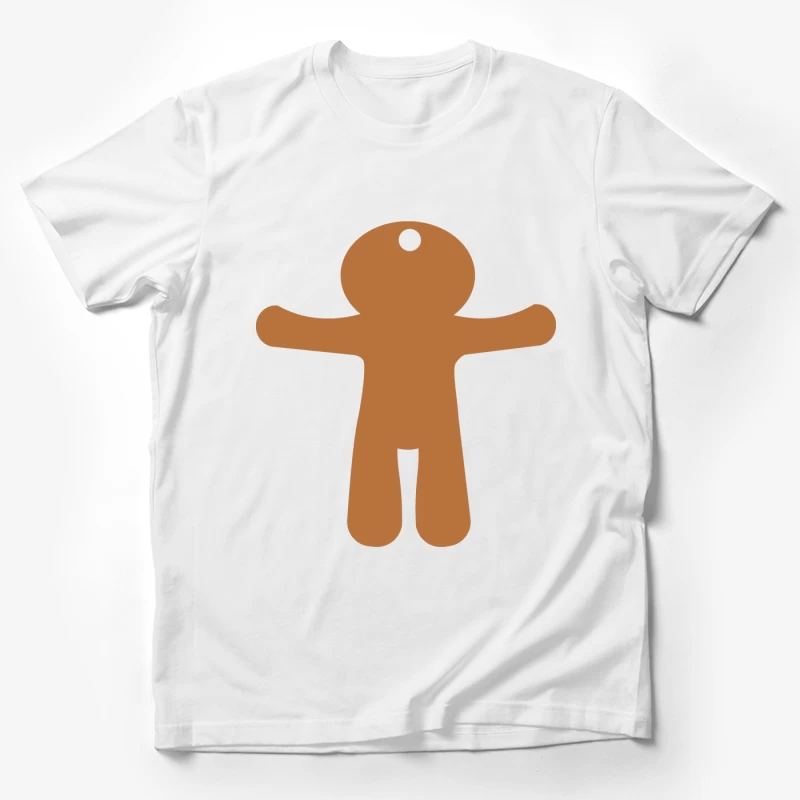 Silhouette de bonhomme en pain d'épice Homme T-Shirt