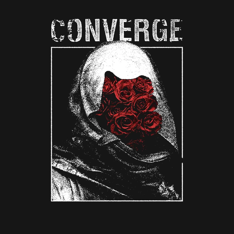 Converge Rose Killer III Red Male T-Shirt