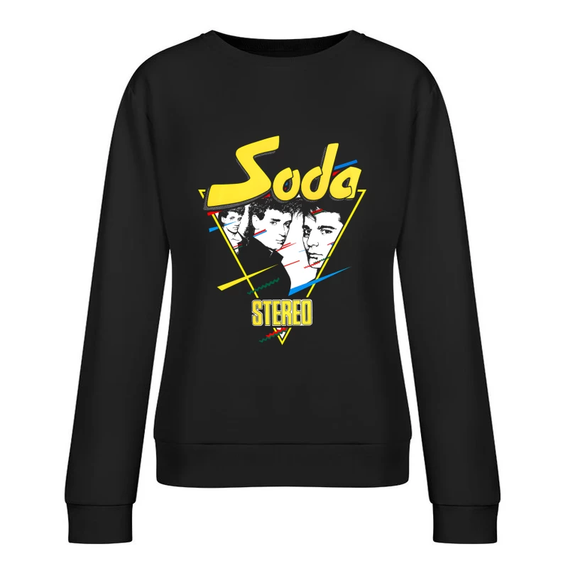 Soda Stereo Retro Female Pullover Sweatshirt