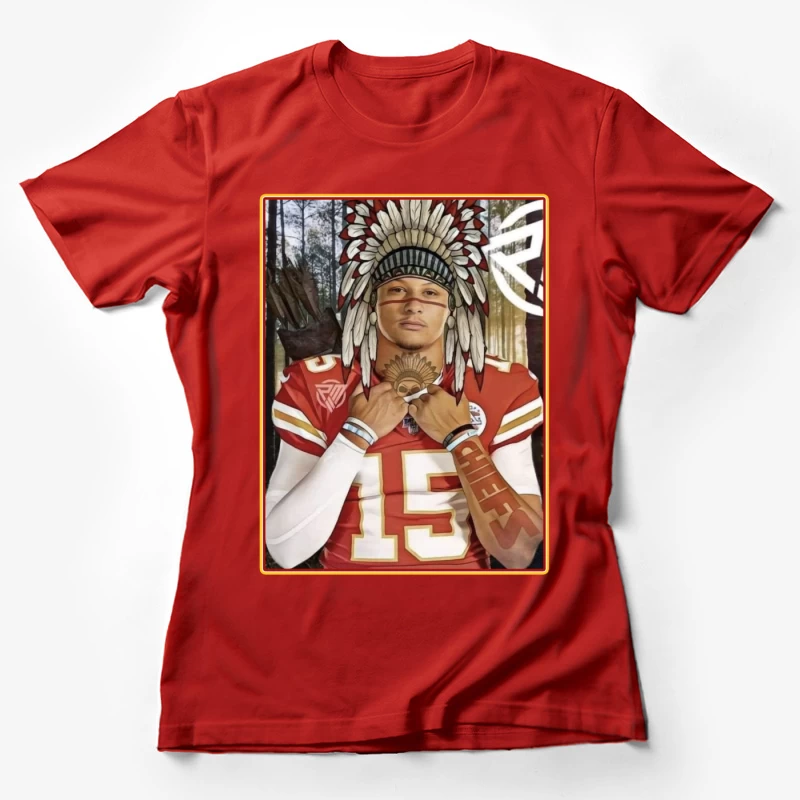 Football - Kansas City Chiefs - Patrick Mahomes - THE CHIEF CHIEF Female T-Shirt