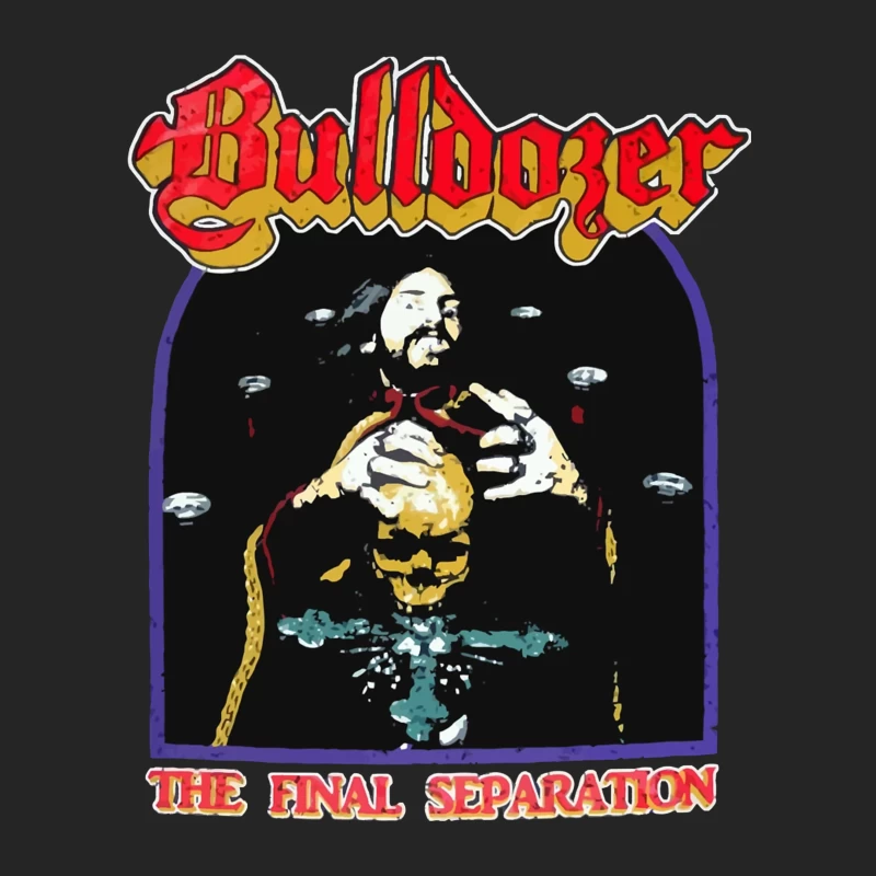 Bulldozer - The Final Separation Metal Album Cover Art Female Pullover Sweatshirt