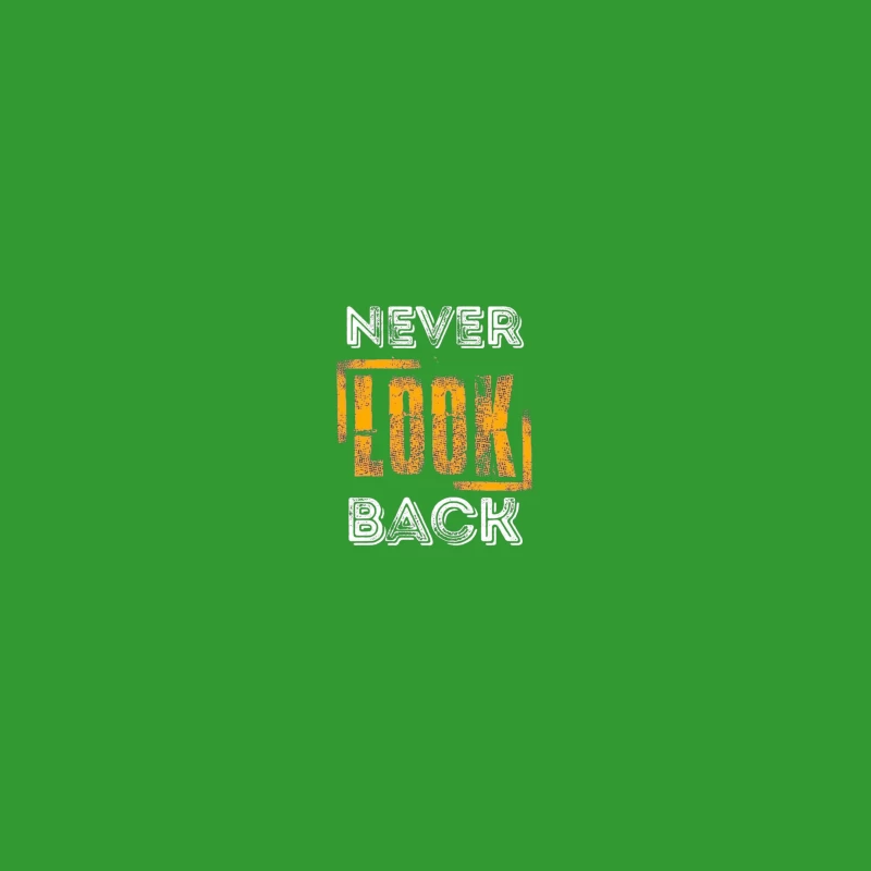 Never Look Back Motivation Travel Mug
