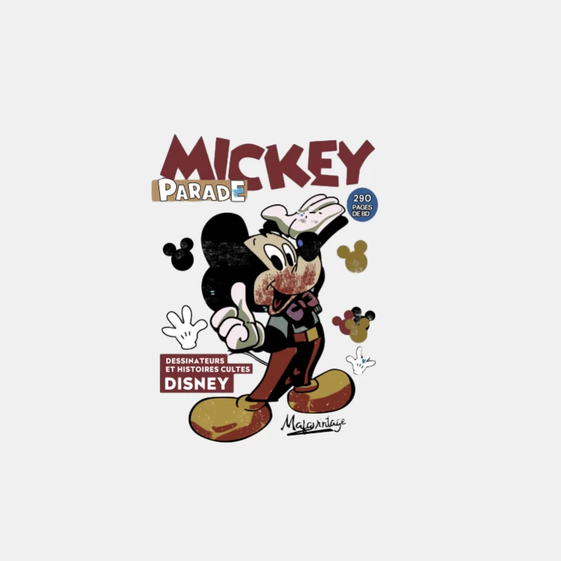 Bande Dessinée de Mickey Mouse Homme Débardeur