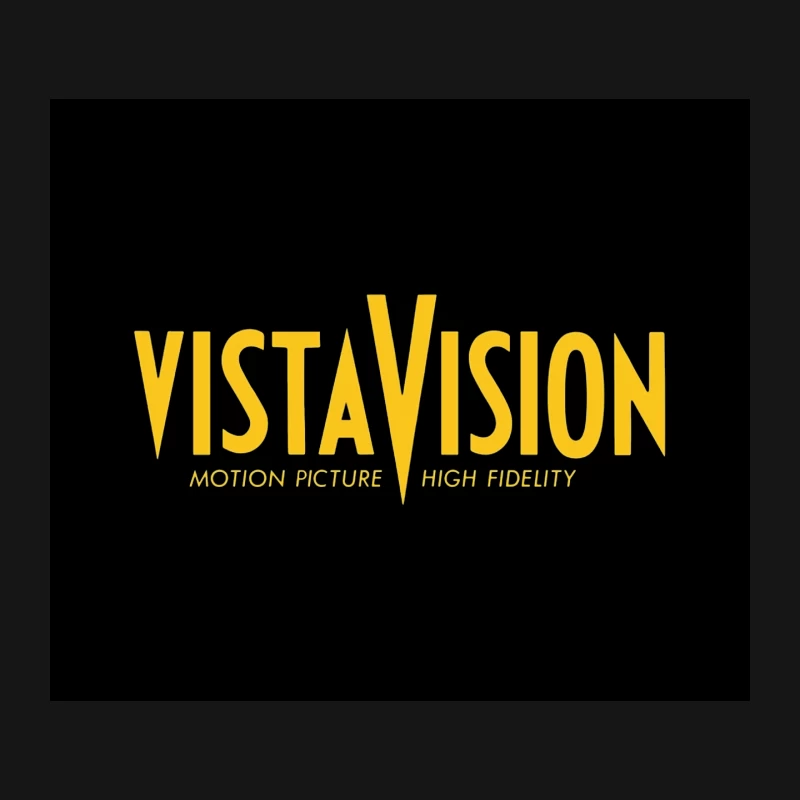 VistaVision: High Fidelity Motion Picture Technology Logo Mouse Pad