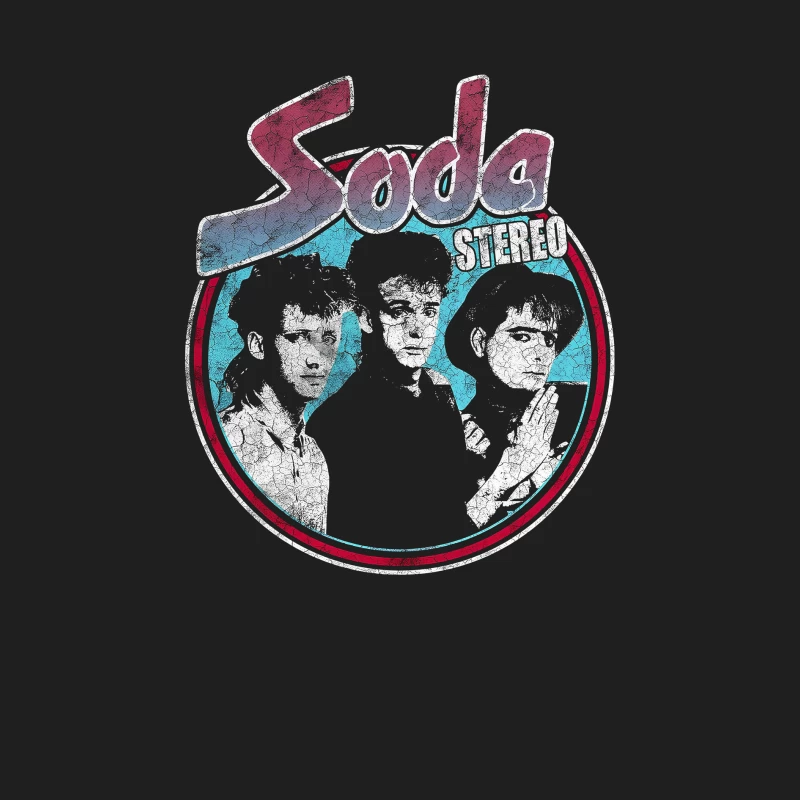 Soda Stereo Vintage Male Tank Top