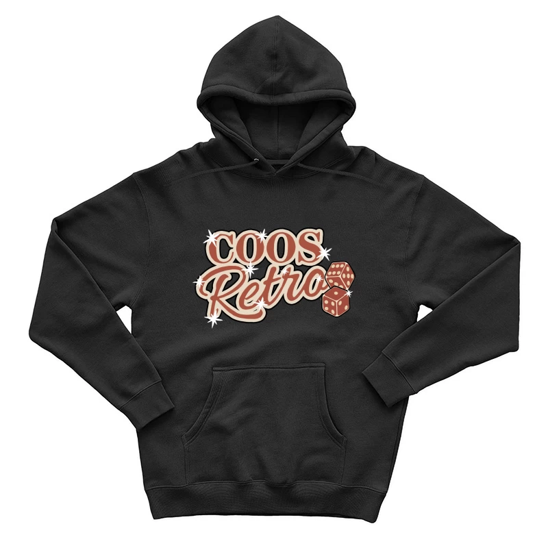 Retro-Spielewürfel-Design Herren Pullover Hoodie