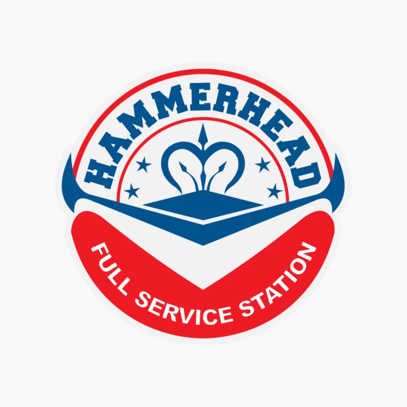 Hammer Head Full Service Station Cotton Tote Bag