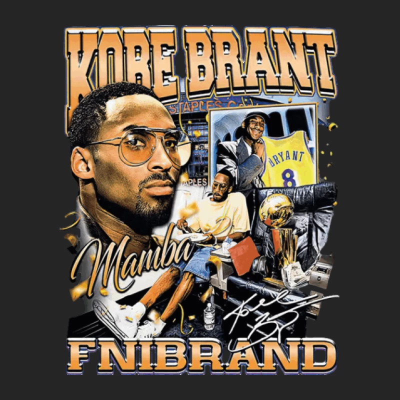 Kobe Bryant Vintage Design mit Lebender Collage Herren Pullover Sweatshirt