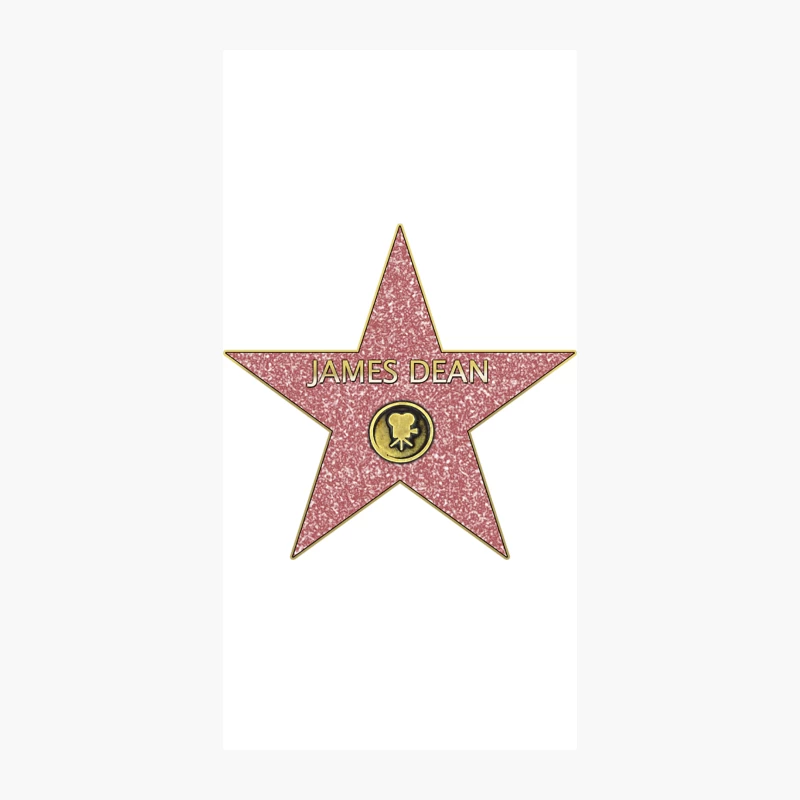 James Dean_s Hollywood Star iPhone Case