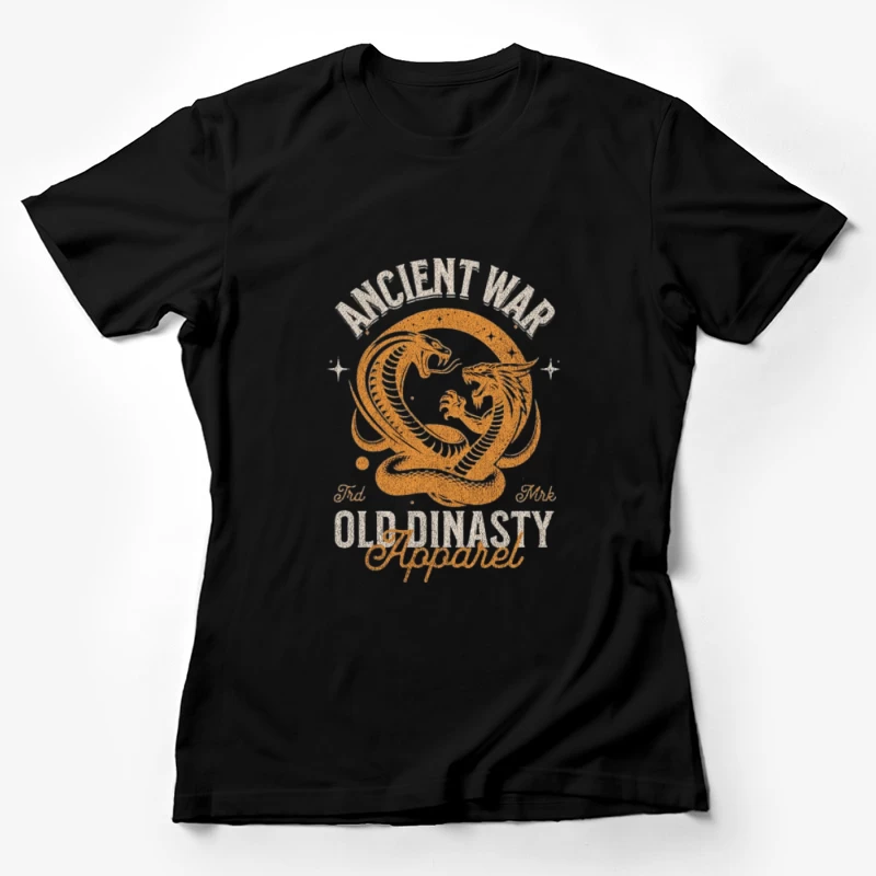 Guerre Antique des Dragons Femme T-Shirt
