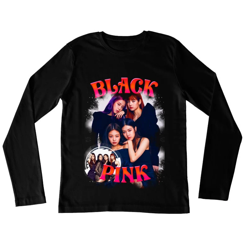 BLACKPINK: A Trendsetting K-Pop Girl Group Female Long Sleeve T-Shirt
