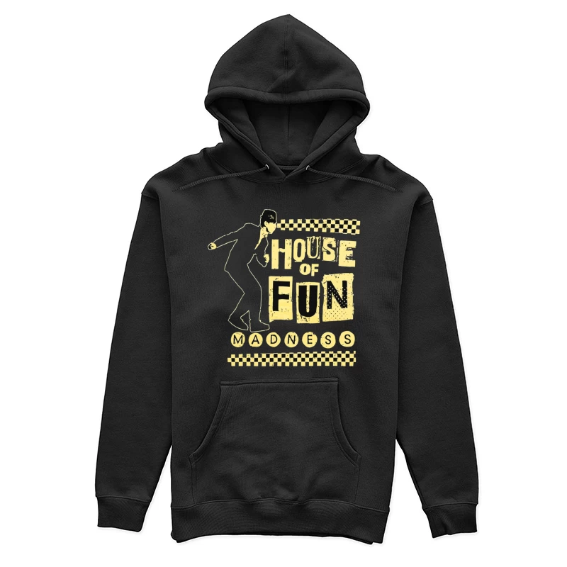 Madness - House of Fun Vintage Band Logo Design Female Pullover Hoodie