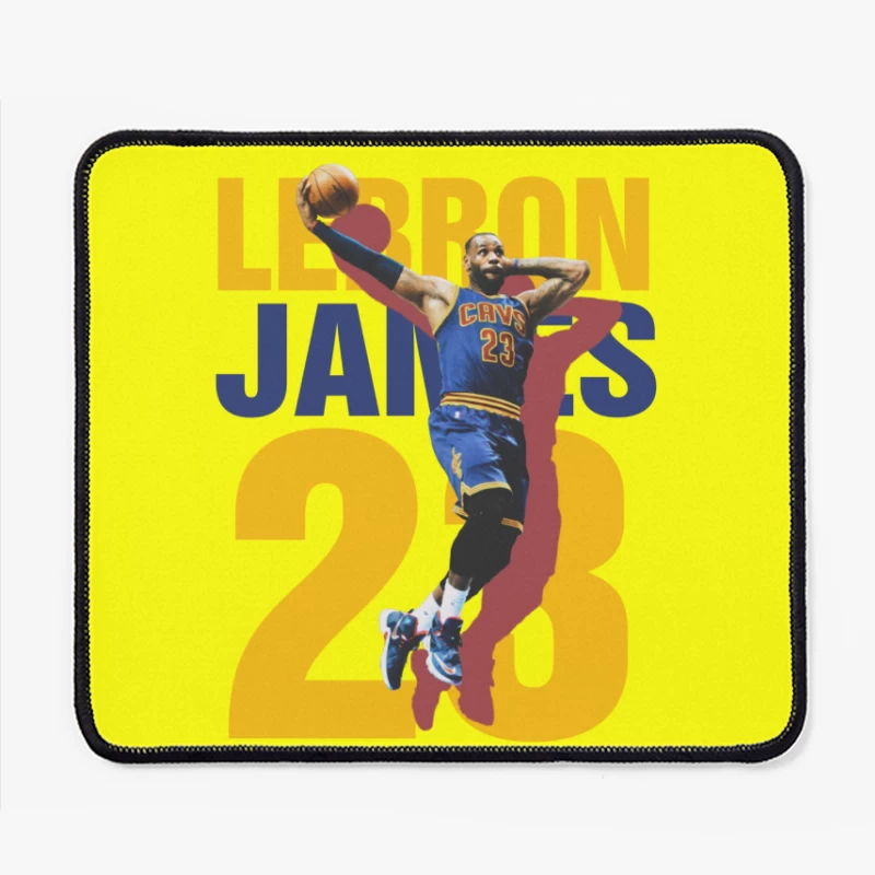 LeBron James Basketball Player Graphic Mouse Pad