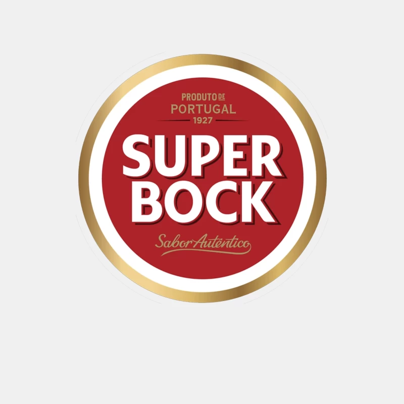 Super Bock Portuguese Beer Brand Logo Design from 1927 Male Tank Top