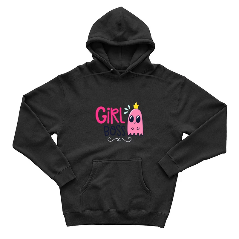 Design de Couronne et Fantôme 'Girl Boss' Homme Sweat à capuche