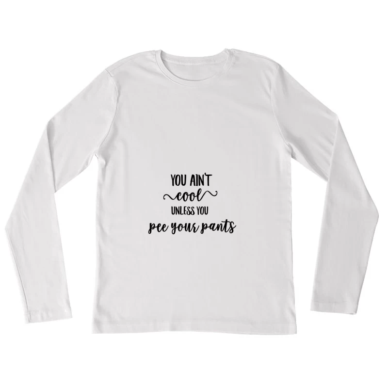 Symbole de paix en noir Femme Manches Longues T-Shirt