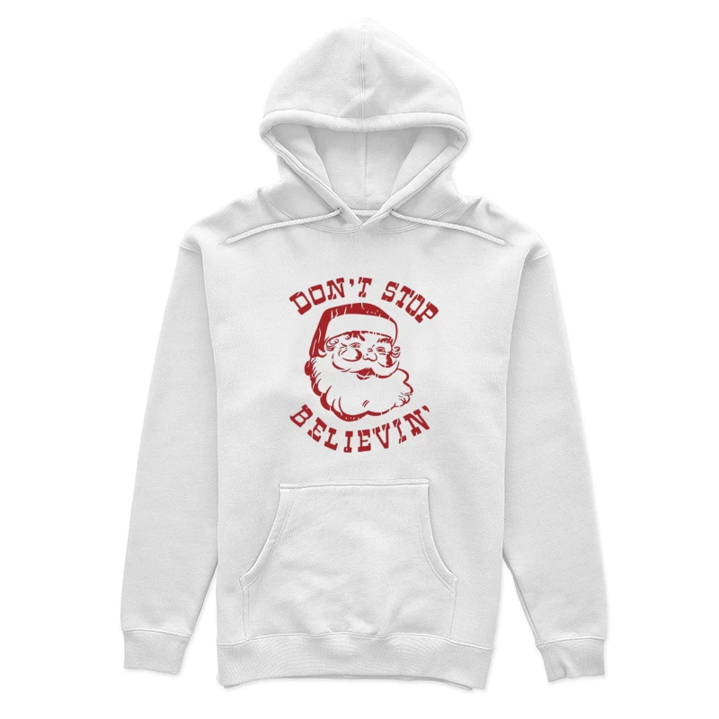 Weihnachtsmann Glauben Damen Pullover Hoodie