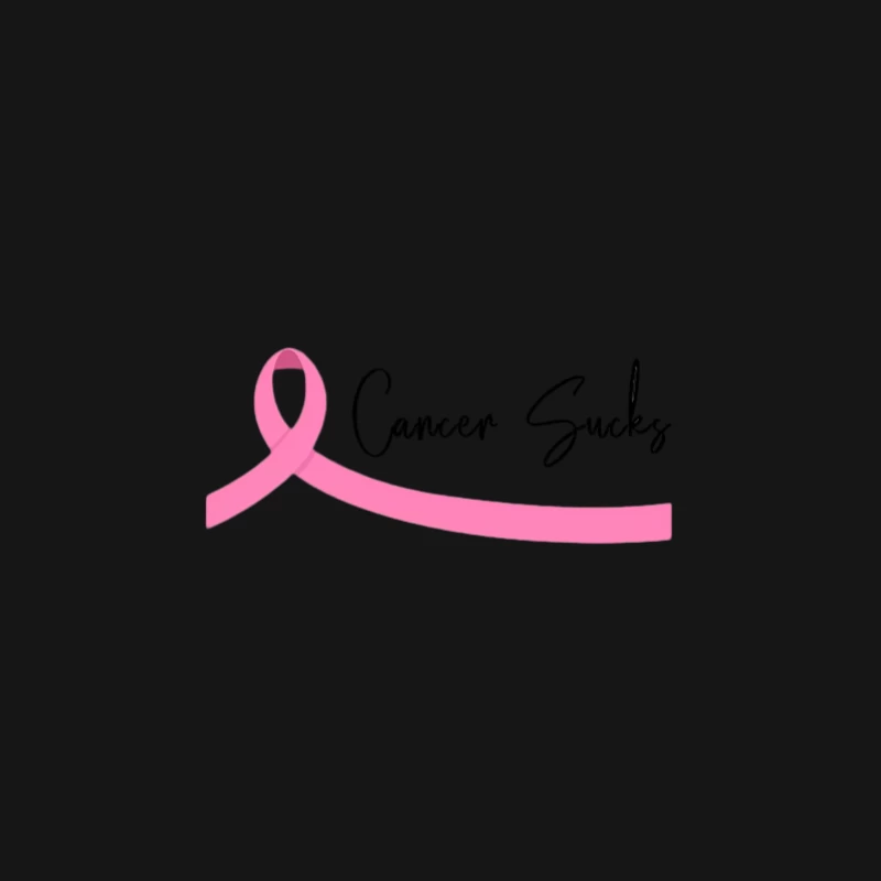 Ruban rose contre le cancer Homme Manches Longues T-Shirt