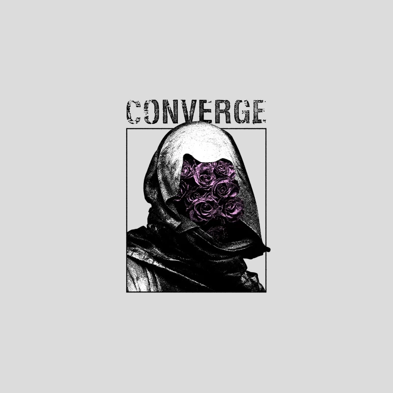 Converge Rose Killer III Purple Baseball Cap