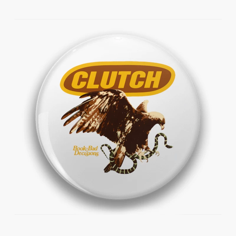 Clutch Band Book Of Bad Decisions Pin