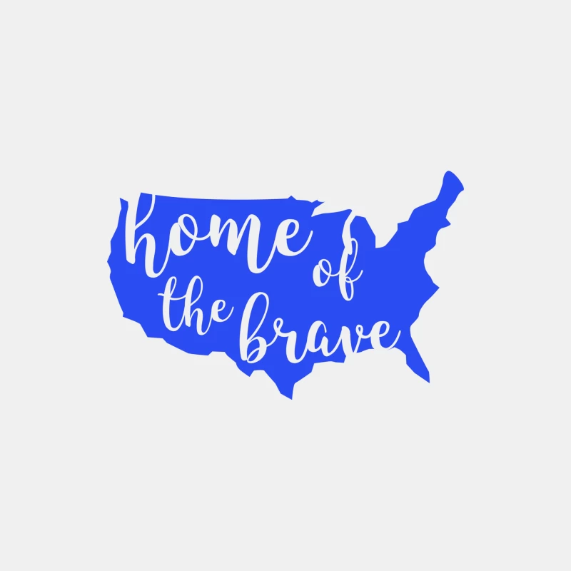 Carte des États-Unis: Maison des braves Homme Débardeur