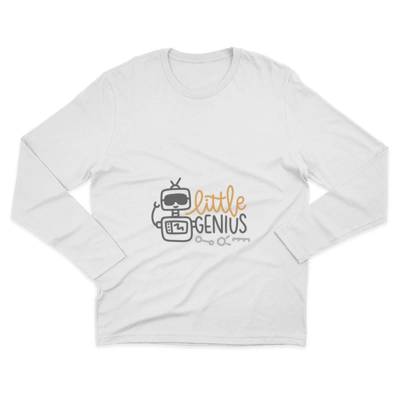 Robot Petit Génie Homme Manches Longues T-Shirt