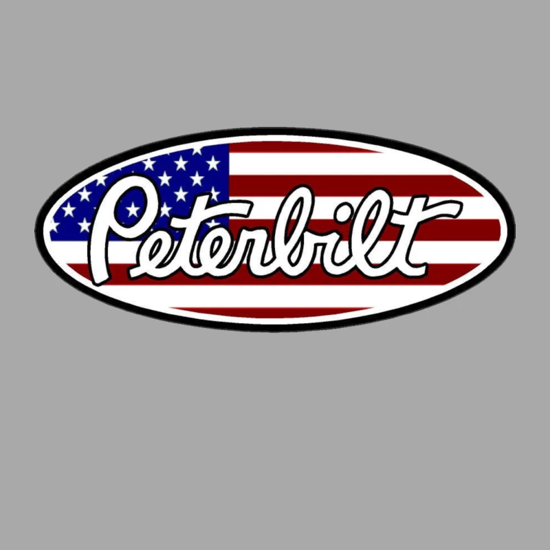 Peterbilt Truck Male Pullover Hoodie