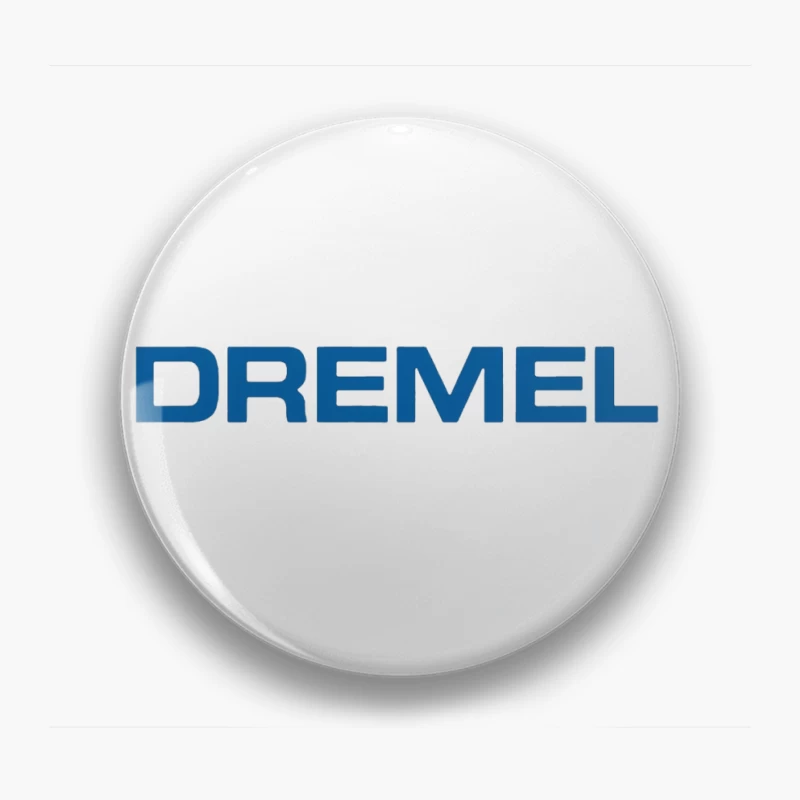 Dremel Power Tools Company Blue Logo Pin