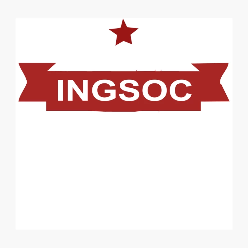 1984 Ingsoc George Orwell Throw Pillow