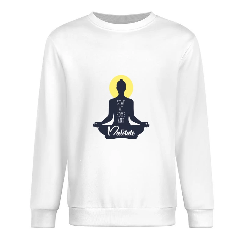 Méditation à la maison Homme Sweat-shirt à enfiler