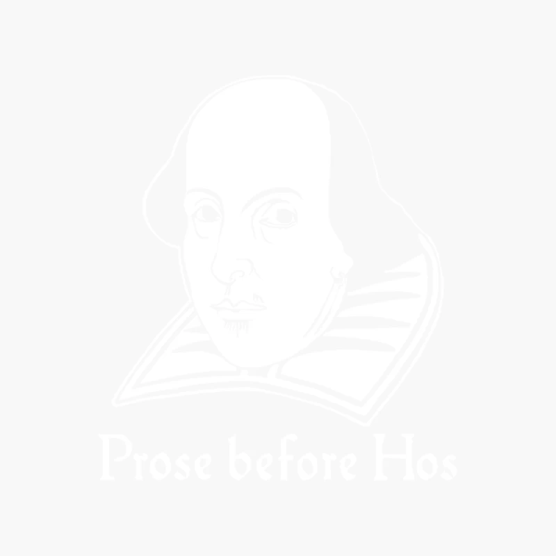 Prose Before Hos  Funny William Shakespeare Joke Comedy Rude Cotton Tote Bag