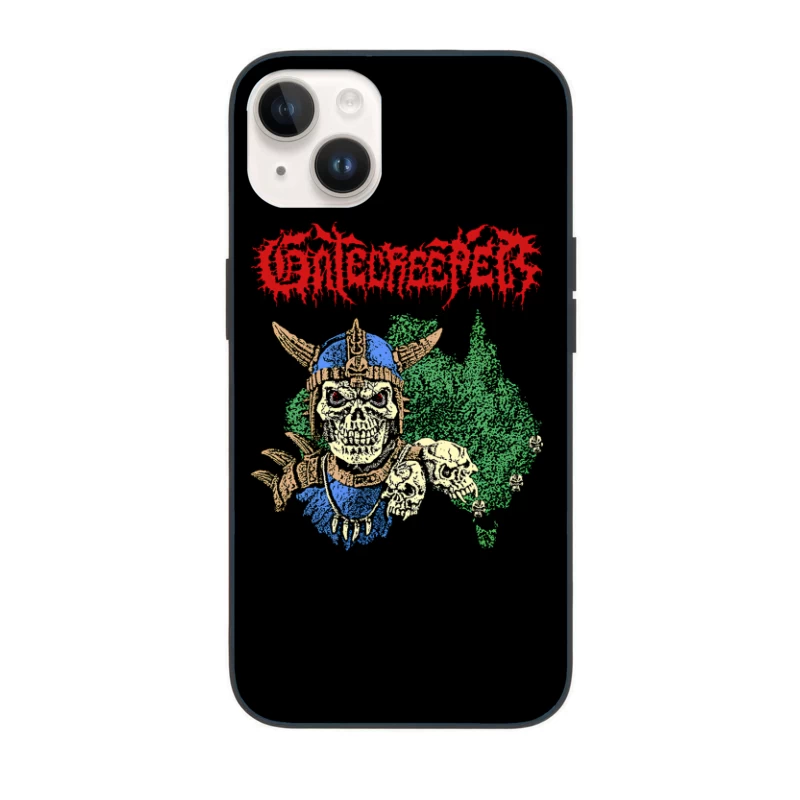 Gatecreeper Skull Spartan iPhone Case