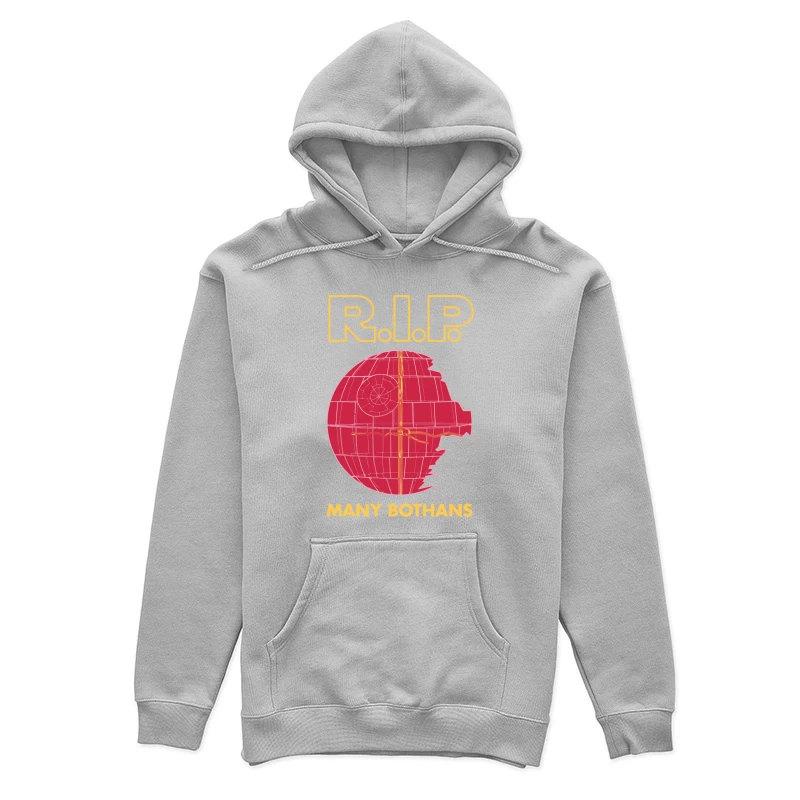 Star Wars Death Star Parody: RIP Many Bothans Female Pullover Hoodie