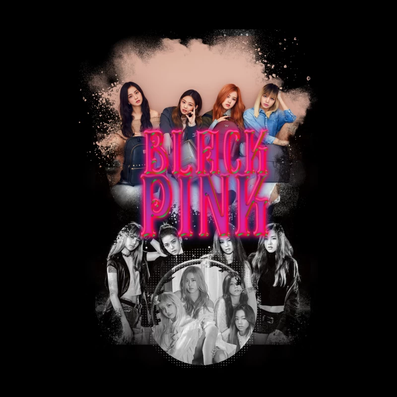 Blackpink: A Popular K-pop Girl Group Throw Pillow