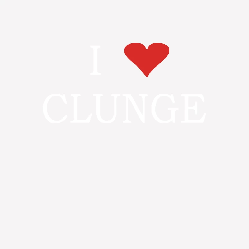 Clunge Funny Female T-Shirt