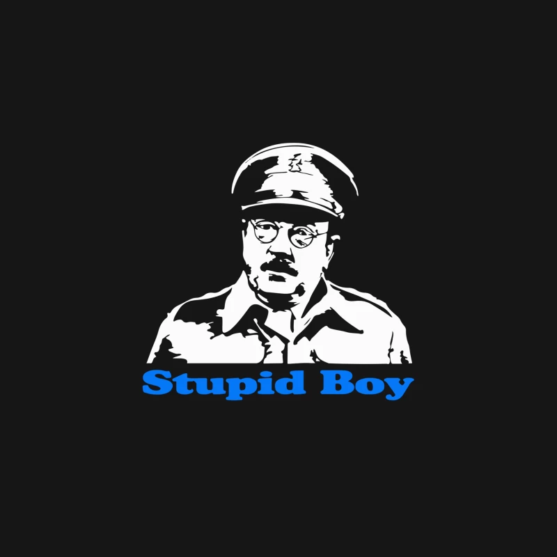 Dads Army Stupid Boy Desk Mat