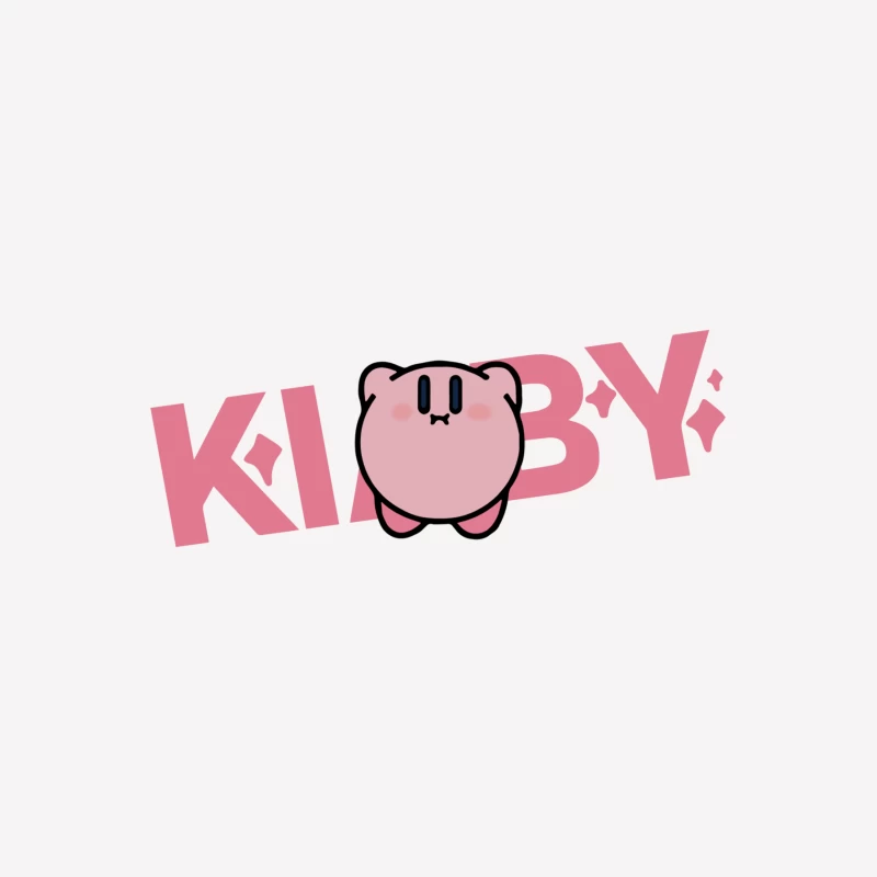Kirby Charakter Design Herren T-Shirt