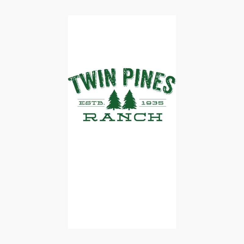 Twin Pines Ranch iPhone Case