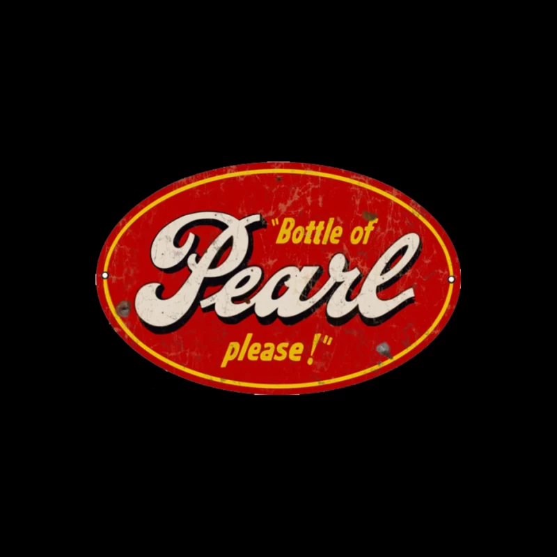 Pearl Beer Retro Pin