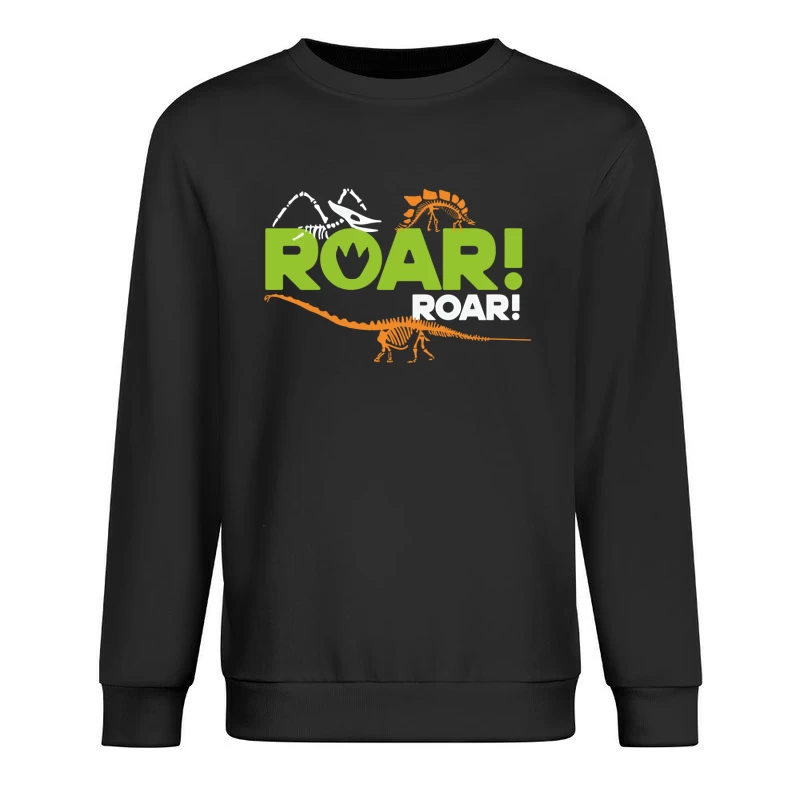 Roar! Dinosaur Playground Male Pullover Sweatshirt