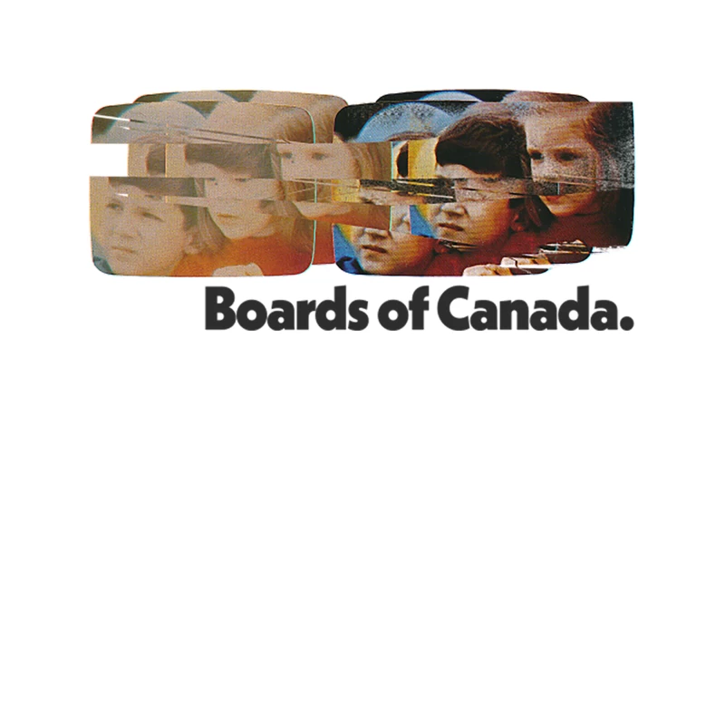 Boards Of Canada  Original Retro Glitch Art Design Tapestry