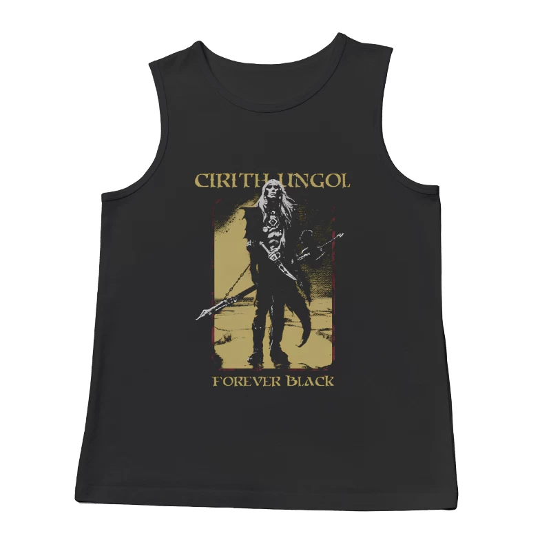 Cirith Ungol Forever Black Male Tank Top