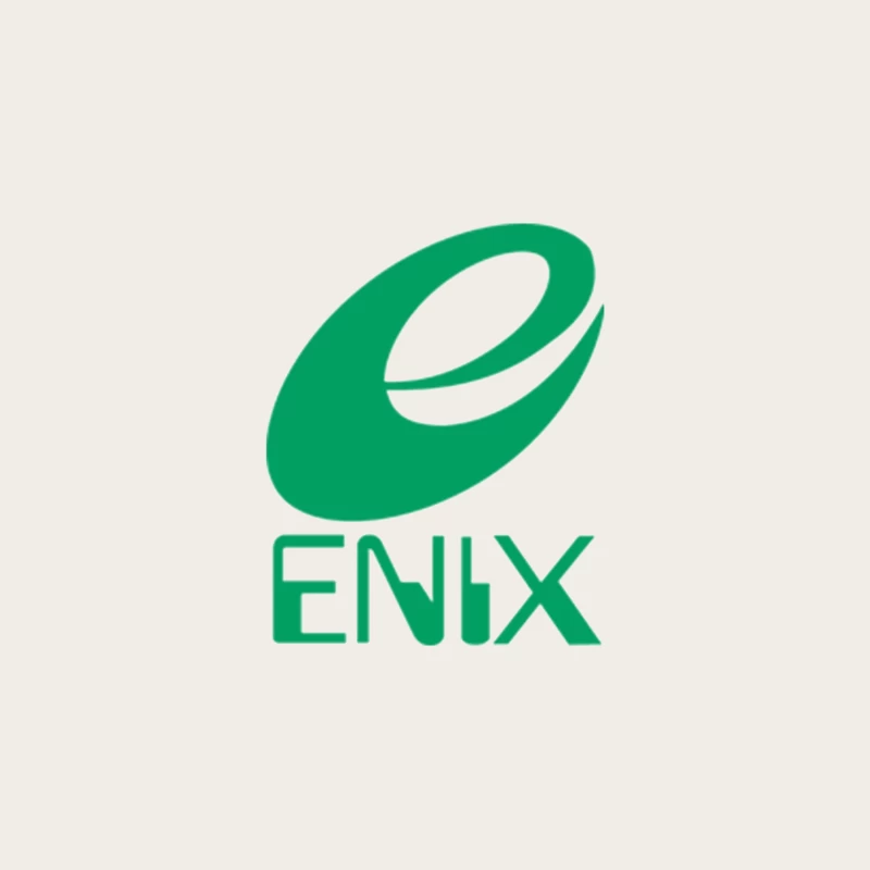 Green Stylized Enix Gaming Company Logo Bucket Hat