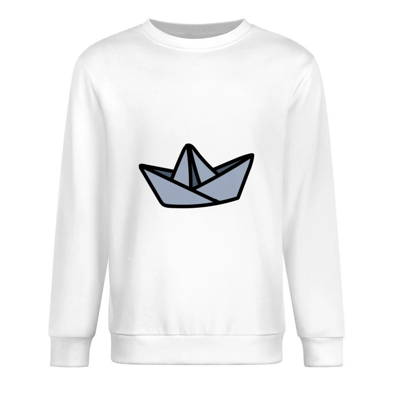Bateau en papier plié Homme Sweat-shirt à enfiler