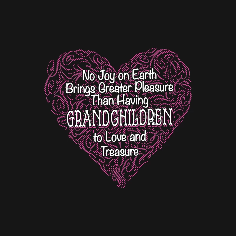 Amour et joie des petits-enfants Femme Manches Longues T-Shirt
