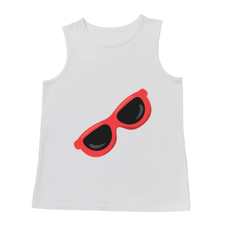 Lunettes de soleil élégantes rouges Homme Débardeur