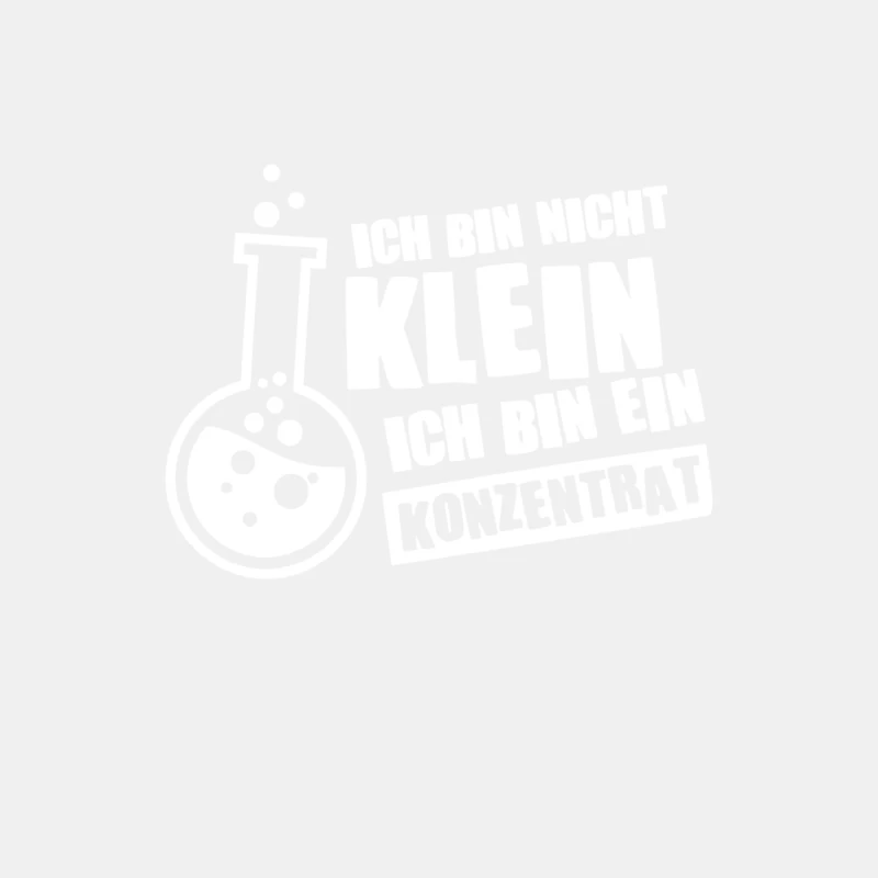 Ich bin nicht klein ich bin ein Konzentrat Male Tank Top