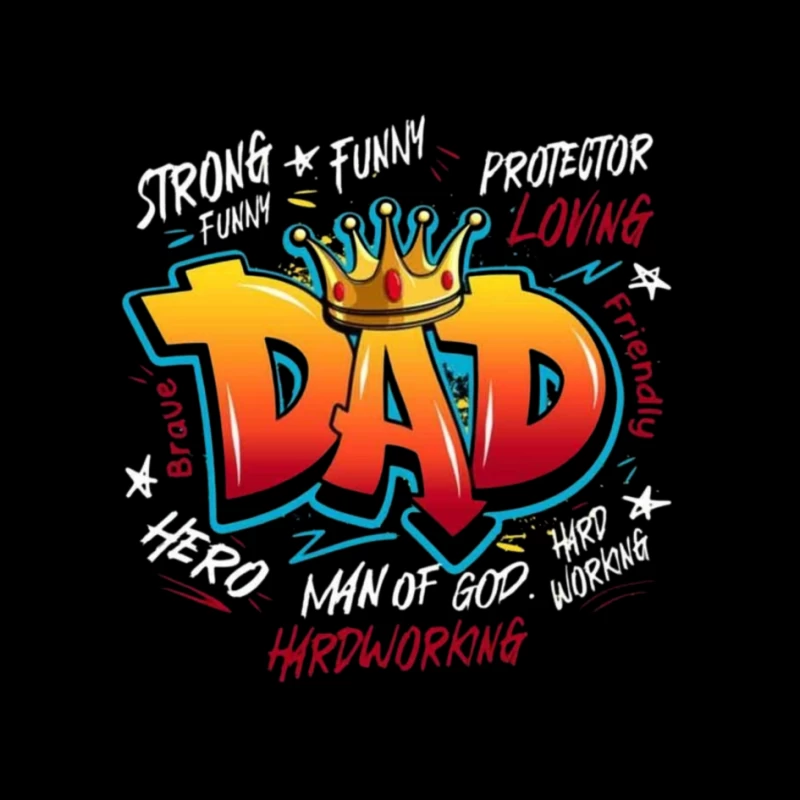 Dad Appreciation Design Pin