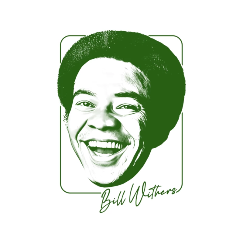 Bill Withers  Retro Soul Fan Design Tapestry